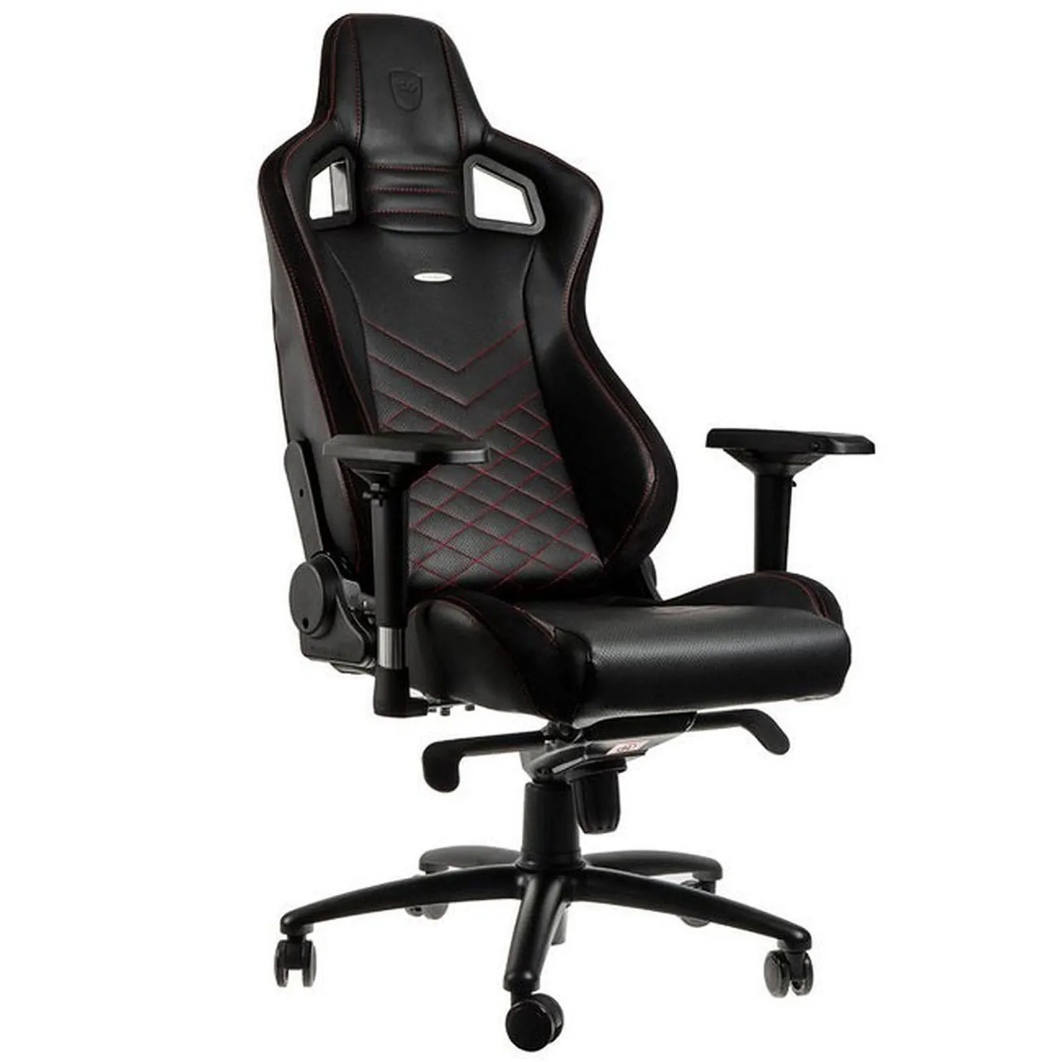 Комп'ютерне крісло геймерське Noblechairs EPIC Gaming Чорний/Червоний (NBLPURED002)