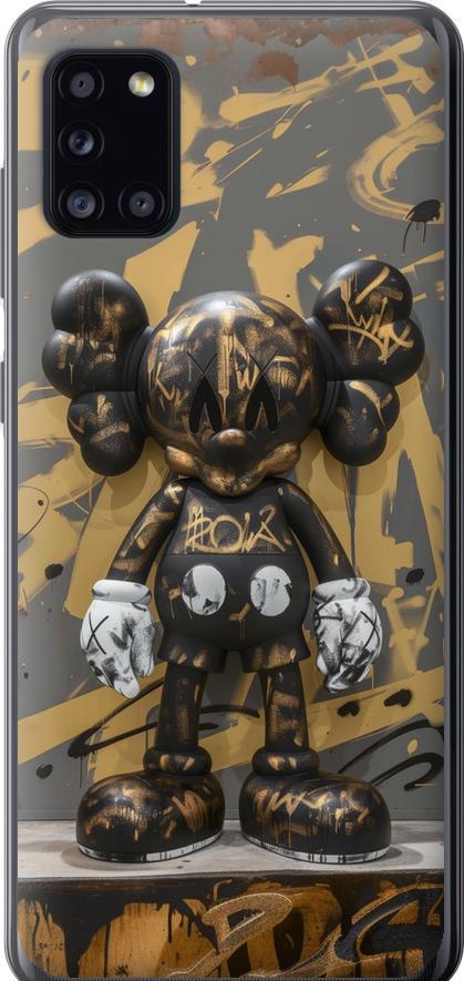 Чехол на Samsung Galaxy A31 A315F Bronze kaws (6097u-1908-42517)