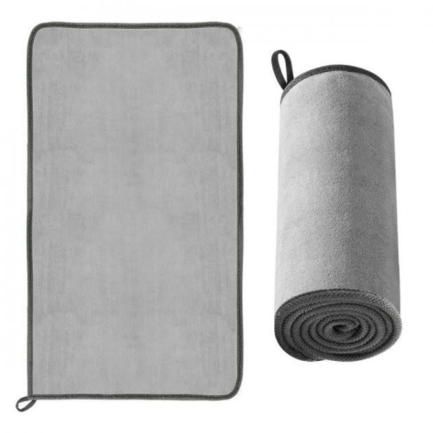 Полотенце для автомобиля Baseus Easy Life Car Washing Towel Two Pack Gray из микрофибры 40х80 см (CRXCMJ-A0G) - фото 3