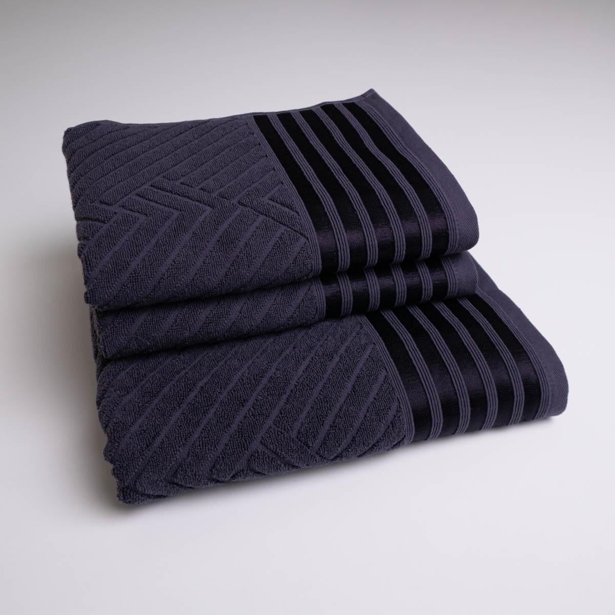 Набор махровых полотенец GM Textile SOFT 50х90/50х90/70х140 см 500 г/м2 3 шт. Графитовый (rms500-k3-2-graph)