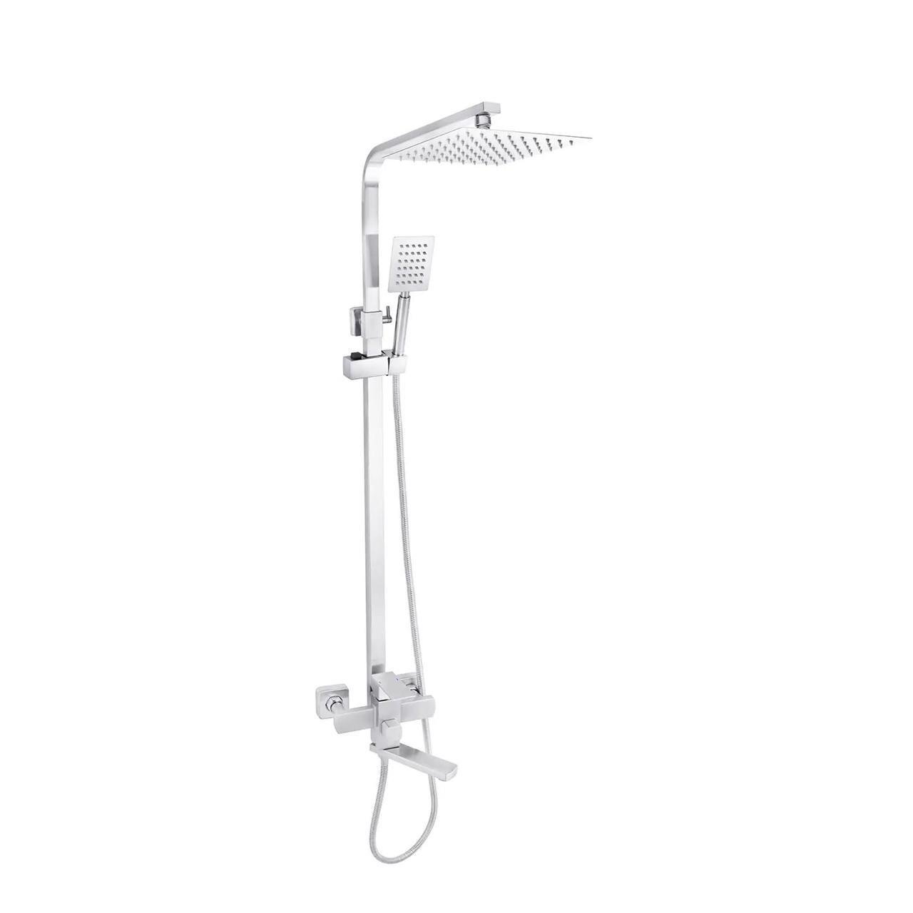 Душевая система со смесителем и верхним душем квадратная WAL ATZ10-A123 Душевая система со смесителем и верхним душем квадратная WAL ATZ10-A123