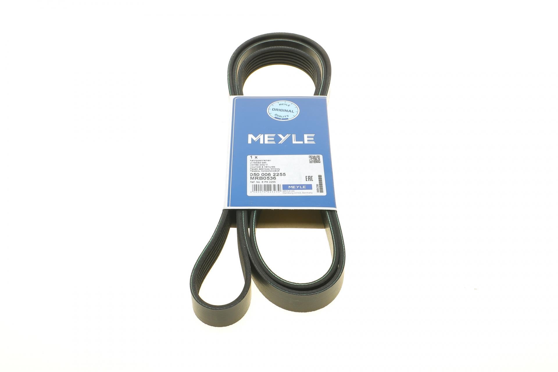 Ремінь генератора Meyle MB Sprinter CDI-AC з обводним роликом 6PK2255- 050 006 2255