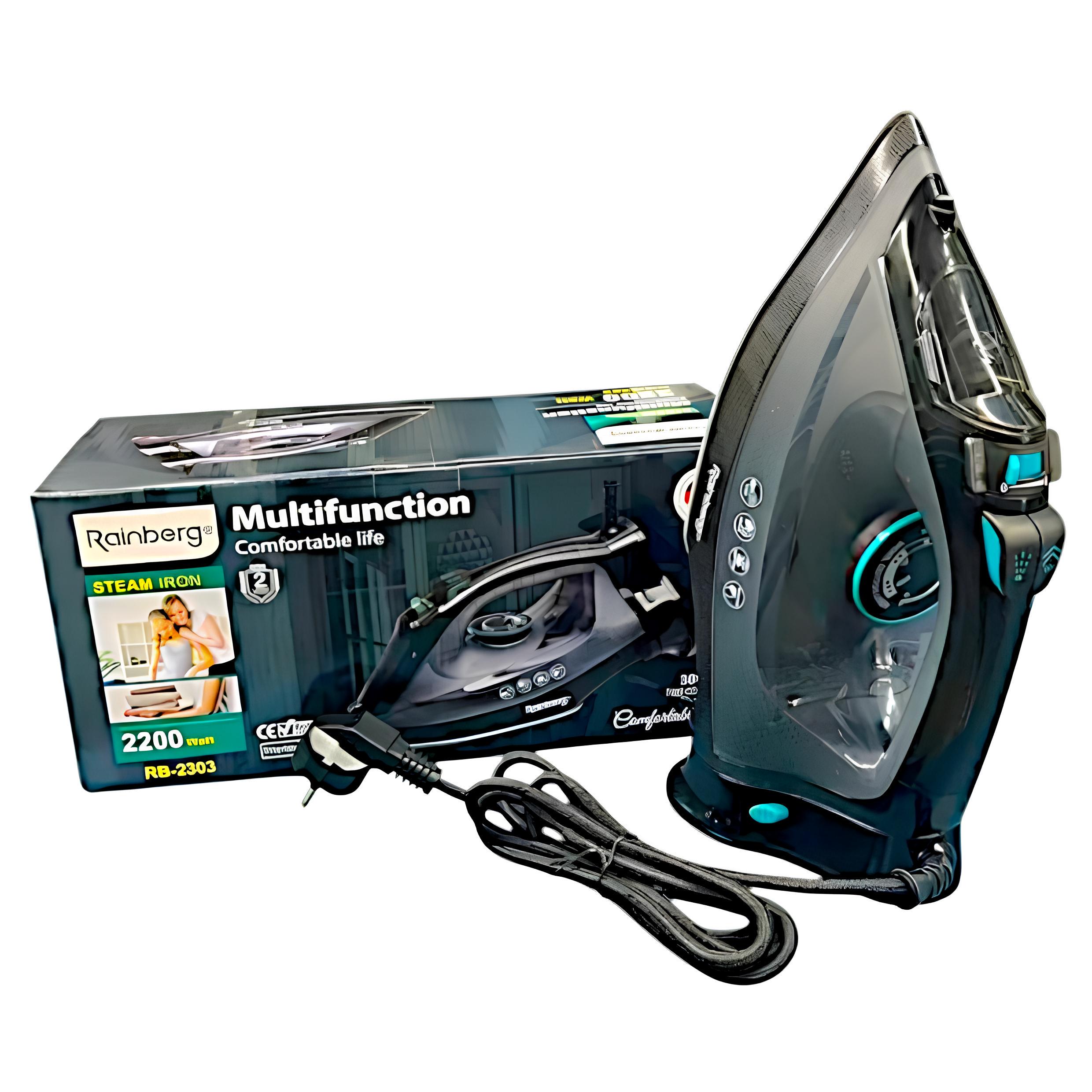 Праска парова Rainberg RB-2303 з курамічною підошвою (ML-04607)