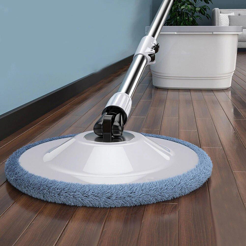 Швабра с отжимом для пола и окон Stenson Flat Mop MH-3366 с микрофиброй (iz00588) - фото 7