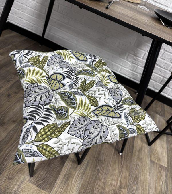 Сидушка Monstera Comfort Home на стул/кресло/садовую мебель 40х40 см