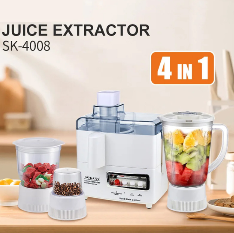 Соковижималка SK-4008 400 Вт (44473-SK-4008_1525) - фото 2 Соковижималка SK-4008 400 Вт (44473-SK-4008_1525) - фото 2