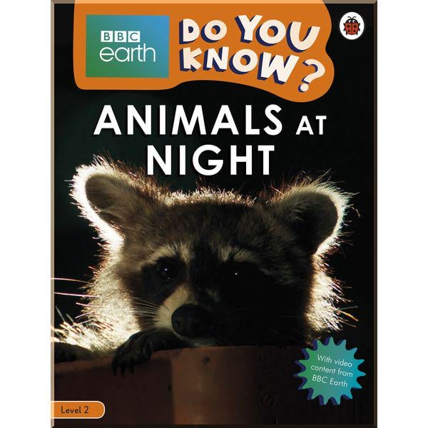 Книга Ladybird "Ladybird Do You Know? Level 2 – BBC Earth Animals at Night" (ISBN:9780241355824)