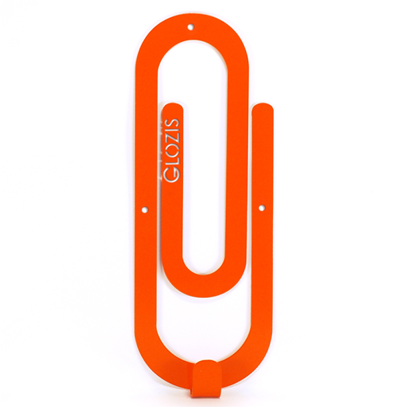 Крючок настенный Glozis Clip Orange H-014 26х10 см