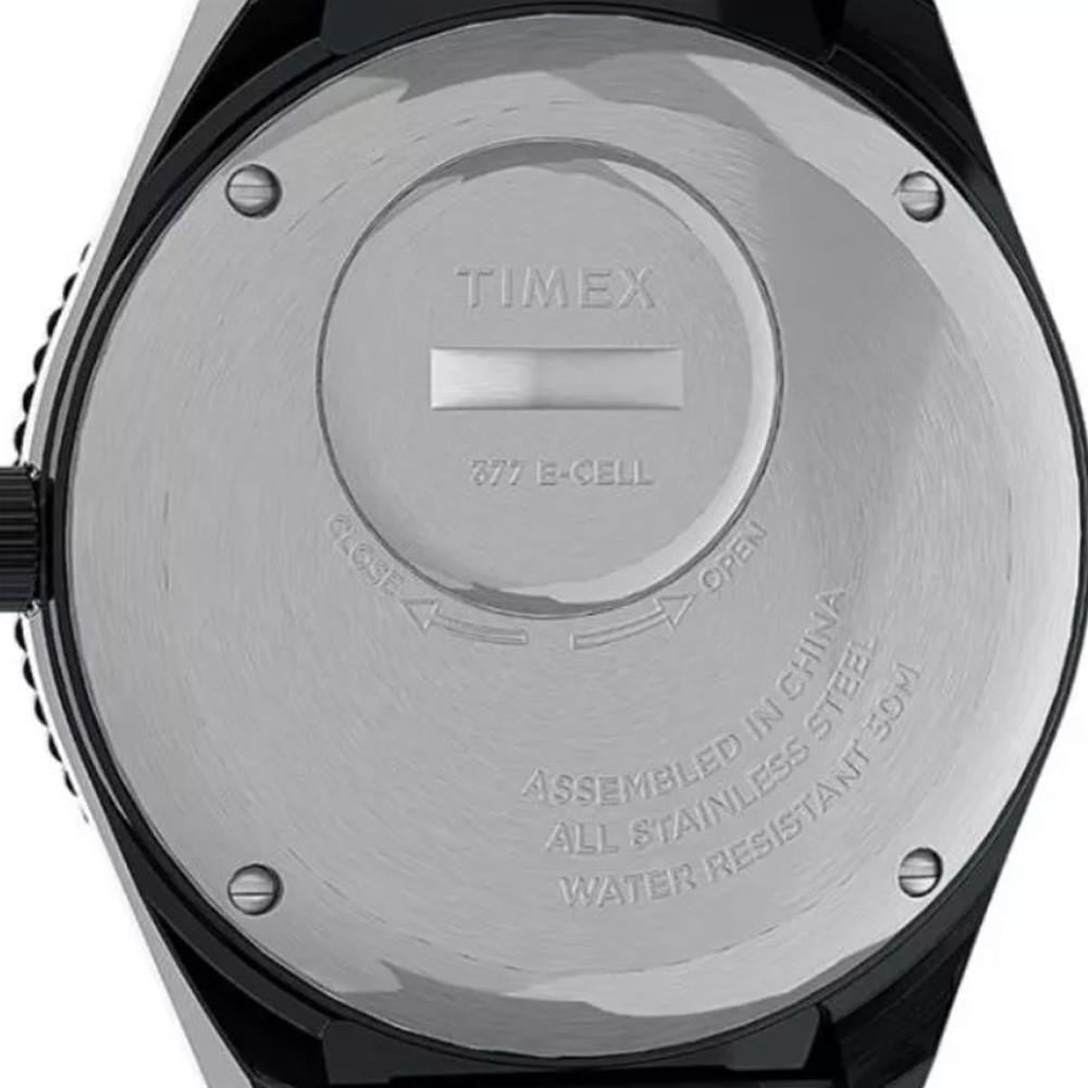 Наручний годинник чоловічий Timex Q Diver кварцевий Black (Tx2u61600) - фото 4