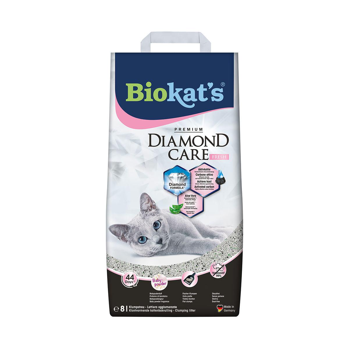 Наповнювач бентонітовий Biokats Diamond Fresh 8 л (G-613260)