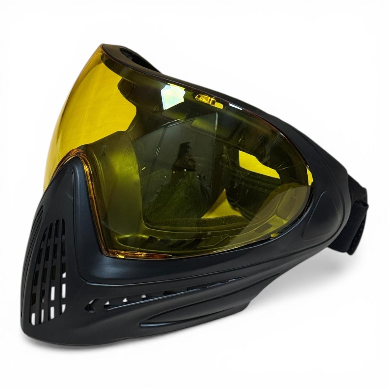Маска пейнтбольная FMA F1 Paintball с одинарным стеклом Black/Yellow (2964389113) Маска пейнтбольная FMA F1 Paintball с одинарным стеклом Black/Yellow (2964389113)