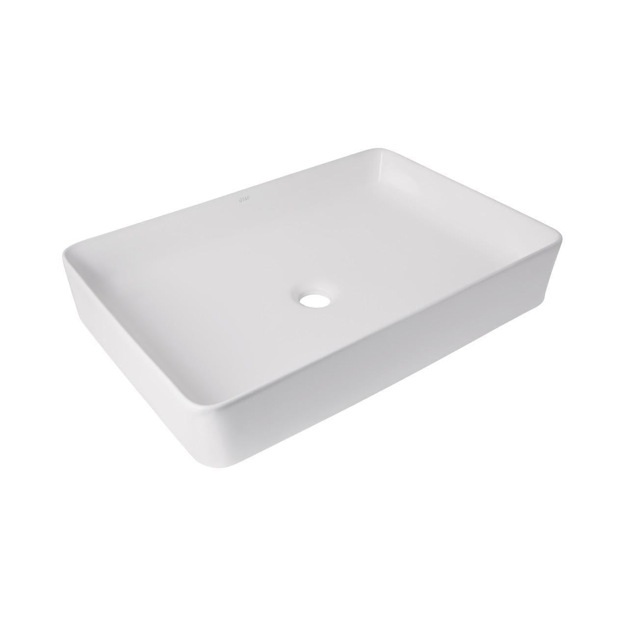 Раковина-чаша Qtap Tern 600x400x110 мм White (QT171180841W)