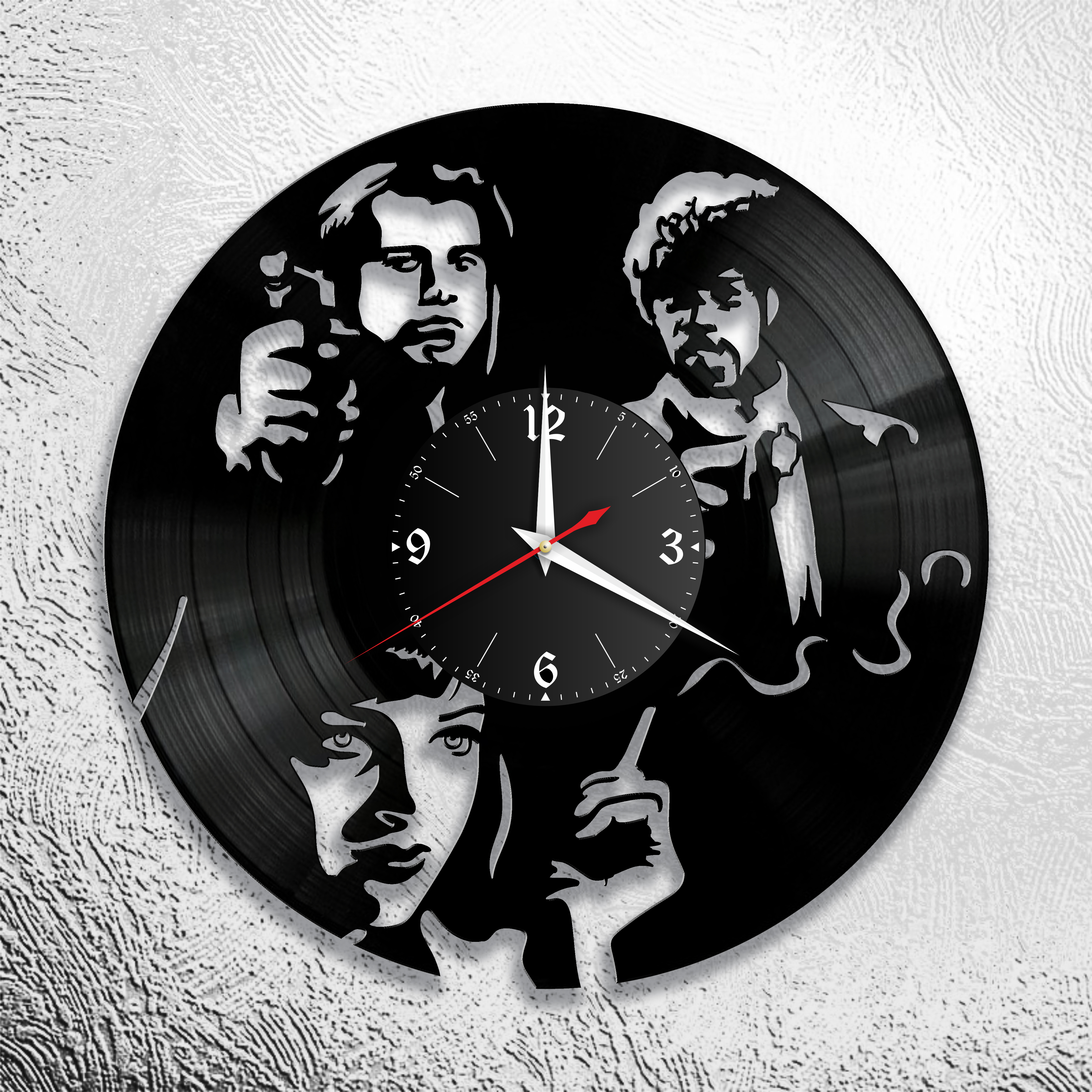 Часы настенные Криминальное Чтиво 0858 из виниловой пластинки