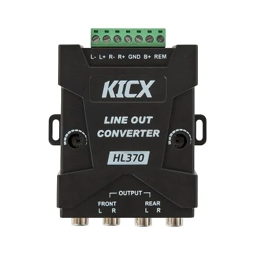 Преобразователь аудиосигнала 4-х канальный Kicx HL-370 (2361670434)