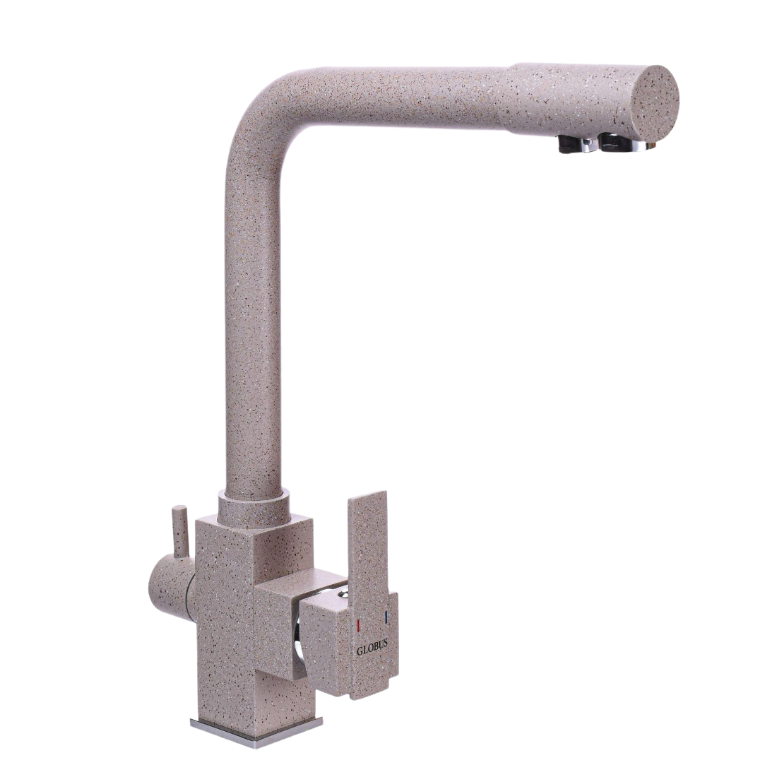 Смеситель для кухни под осмос Globus Lux LAZER GLLR-0100-5-TERRA Смеситель для кухни под осмос Globus Lux LAZER GLLR-0100-5-TERRA