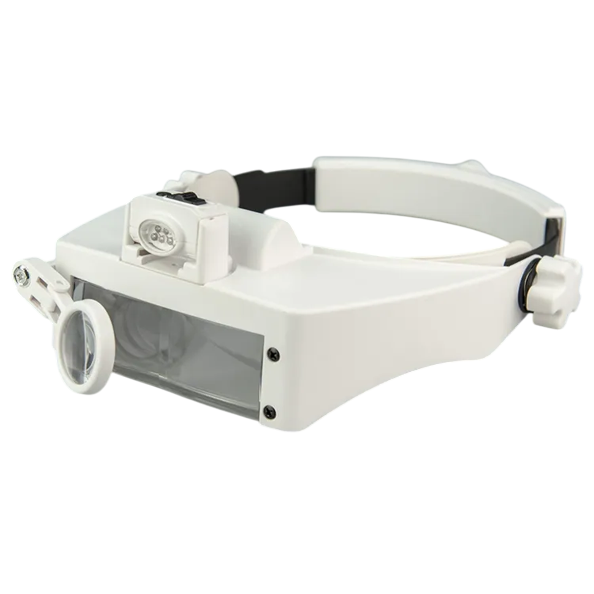 Лупа бинокулярная налобная MG81007 RD с 5LED подсветкой/монокуляром 3 линзы 5H 1,5X/3X/8X/9,5X/11X White (160421) - фото 4 Лупа бинокулярная налобная MG81007 RD с 5LED подсветкой/монокуляром 3 линзы 5H 1,5X/3X/8X/9,5X/11X White (160421) - фото 4