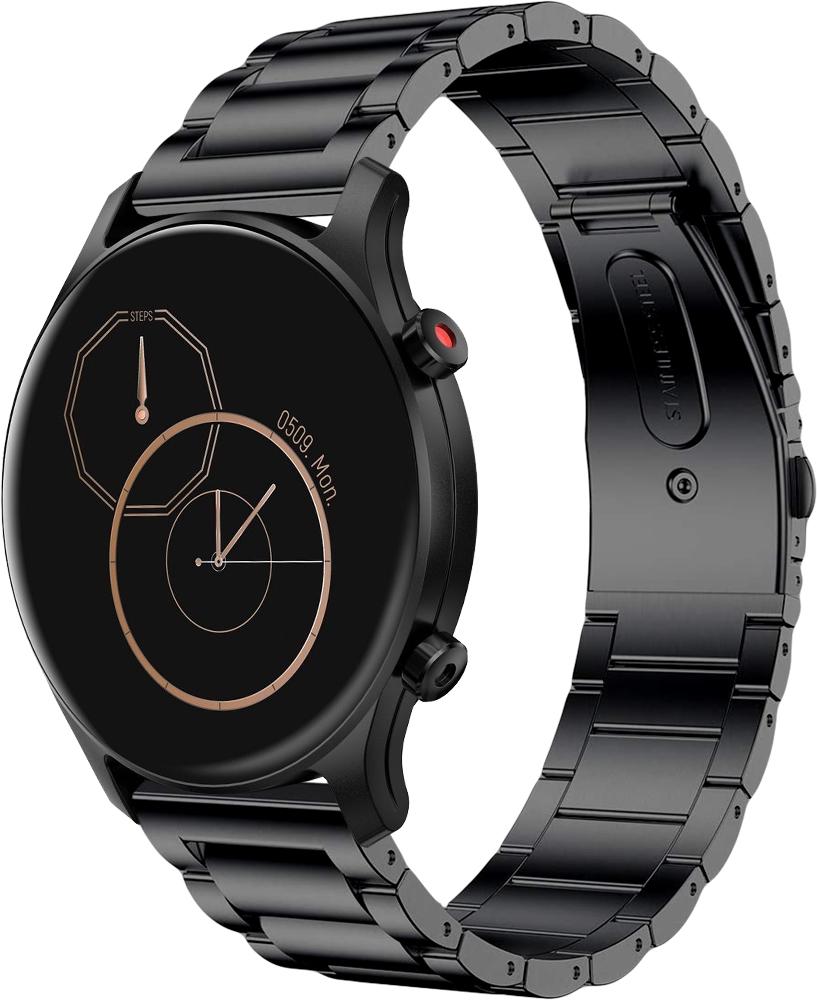 Браслет металлический Shape для Haylou LS04 RS3 Black (26311-2B) - фото 1 Браслет металлический Shape для Haylou LS04 RS3 Black (26311-2B) - фото 1