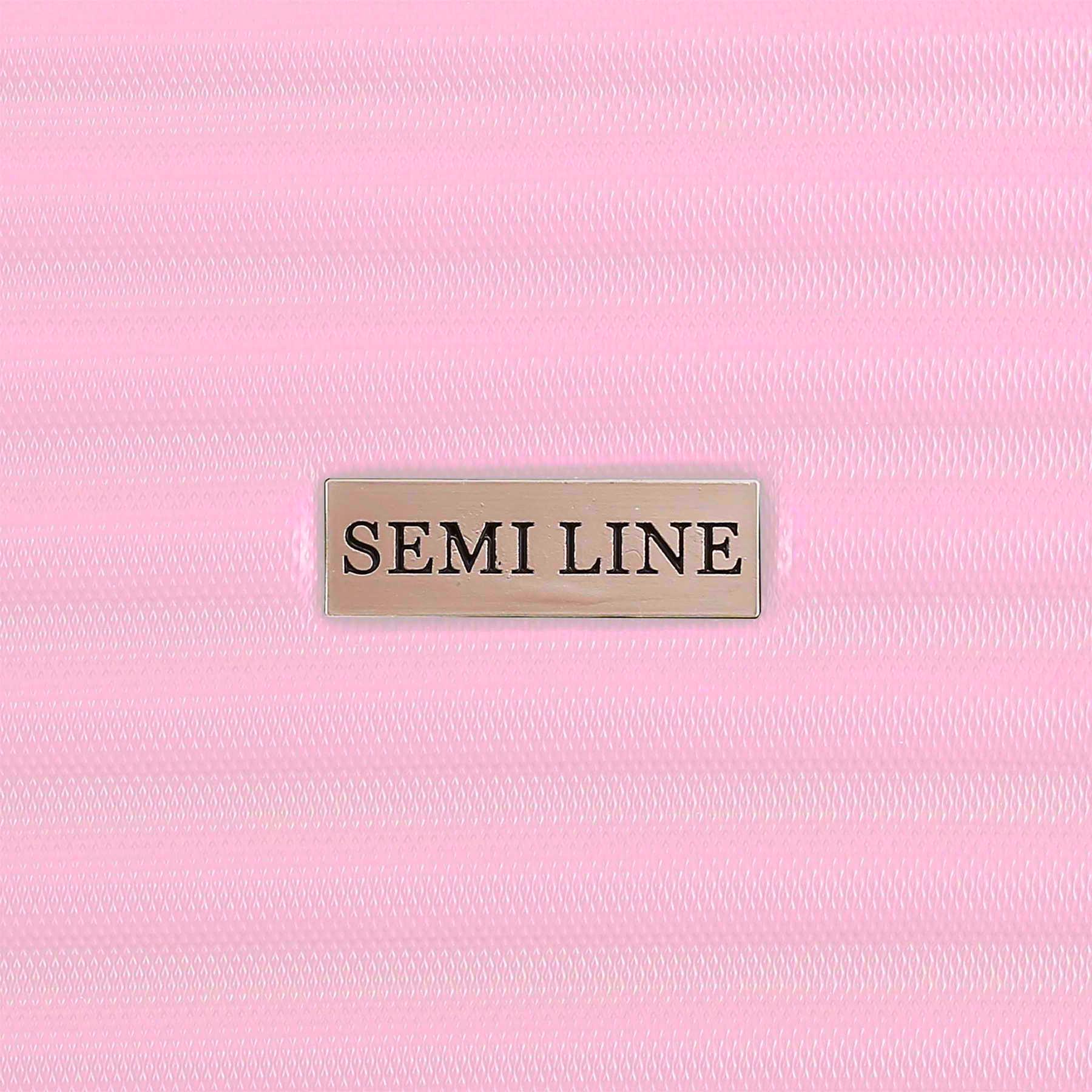 Чемодан SEMI LINE 18" S Pink Cream (T5573-1) - фото 9