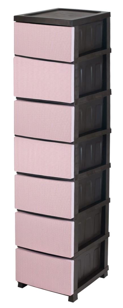 Комод пластиковый RIO Pink (8-12-10484)