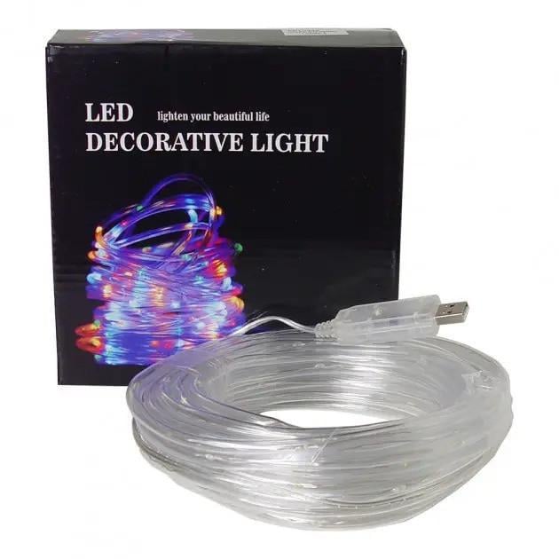 Стрічка Led на на usb з режимами мерехтіння тепла 10 м (022) - фото 1