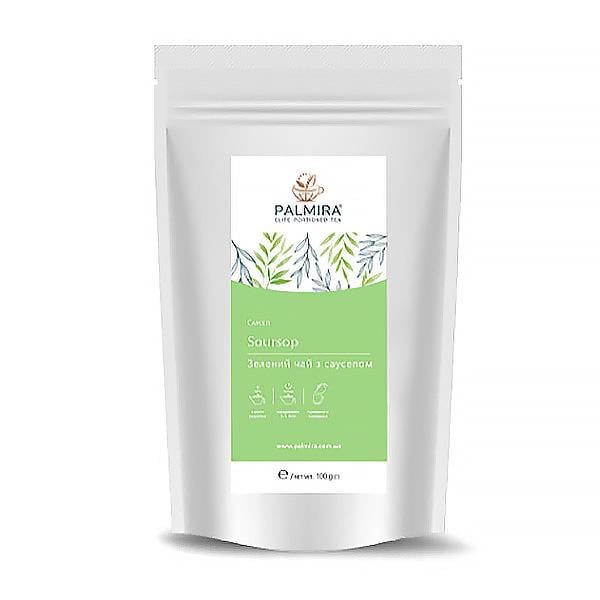 Чай зеленый Palmira Саусеп с саусепом рассыпной 100 г