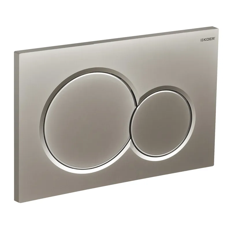 Панель смыва KOER KT-0601-14 пластиковая кнопка круглая (KR5177)