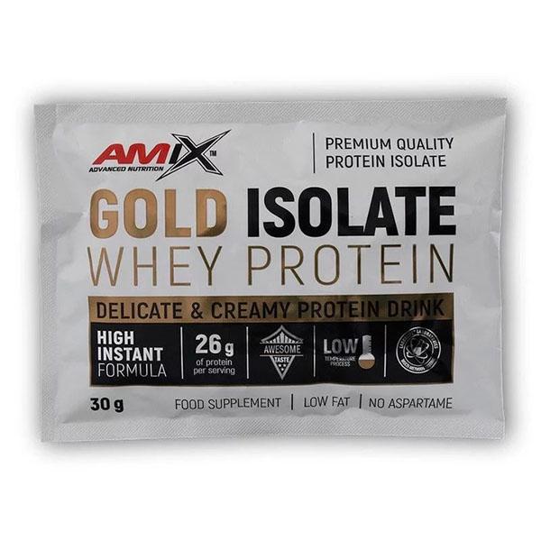 Протеин Amix Nutrition Gold Whey Protein Isolate 30 g Chocolate 1 servings (000026218) Протеин Amix Nutrition Gold Whey Protein Isolate 30 g Chocolate 1 servings (000026218)