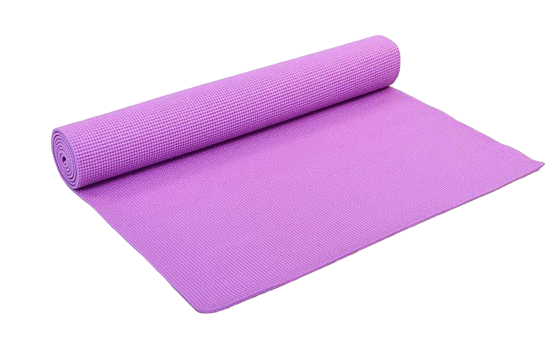 Коврик для фитнеса и йоги Yoga mat PVC FI-4986 4 мм Фиолетовый - фото 1