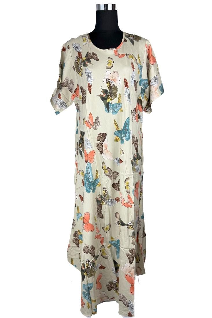 Сукня жіноча літня довга 2XL Різнокольоровий (2613886260)