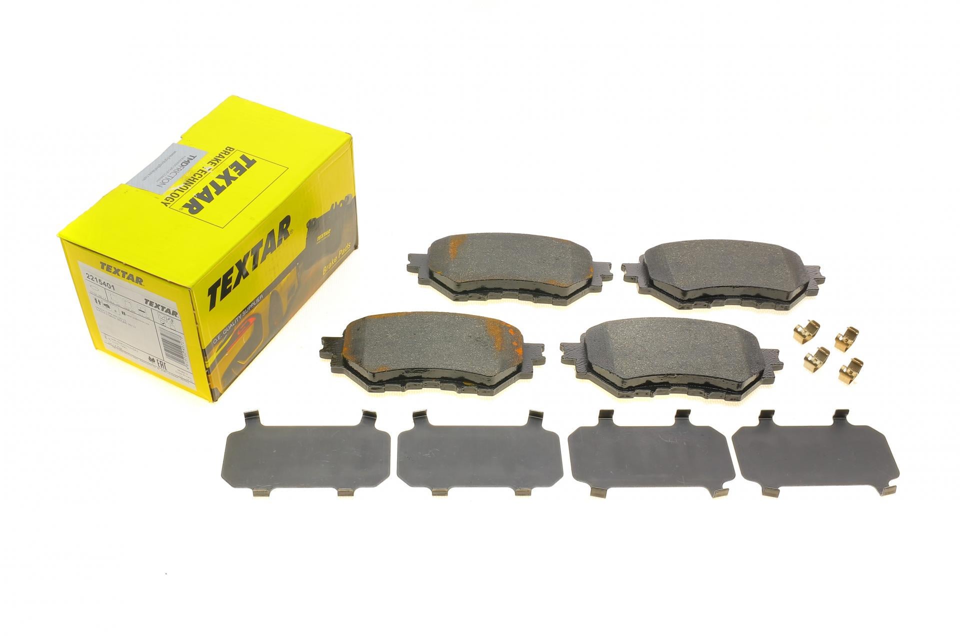 Колодки тормозные передние TEXTAR Mazda 3 1.5-2.5 13- Akebono (2215401 TEXTAR)