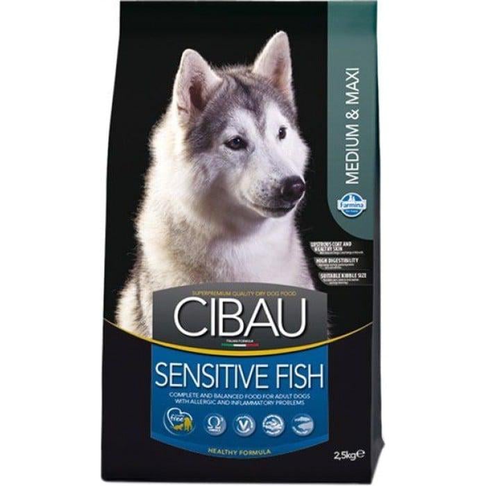 Корм для собак Farmina CIBAU SENSITIVE MEDIUM&MAXI с рыбой 12 кг (161023)