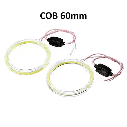 Підсвітка фар Angel eye LED COB 60 мм (00082) - фото 2 Підсвітка фар Angel eye LED COB 60 мм (00082) - фото 2
