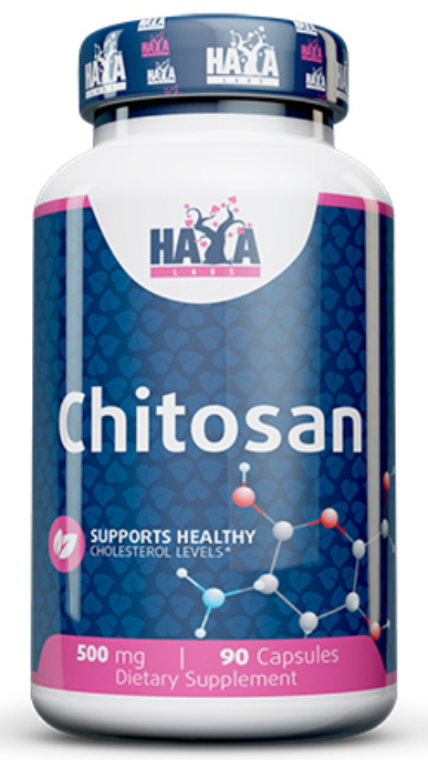 Добавка натуральная Хитозан Haya Labs Chitosan 500 мг 90 капсул