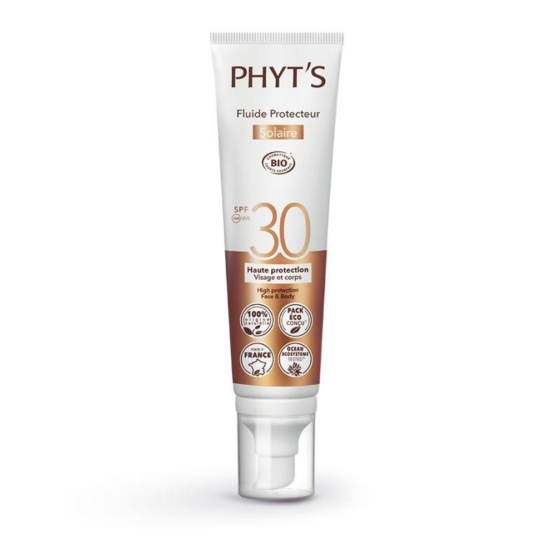 Флюид от загара с уровнем защиты SPF 30 Fluide Protecteur SPF 30 Phyt's 100 мл (3760126264829)