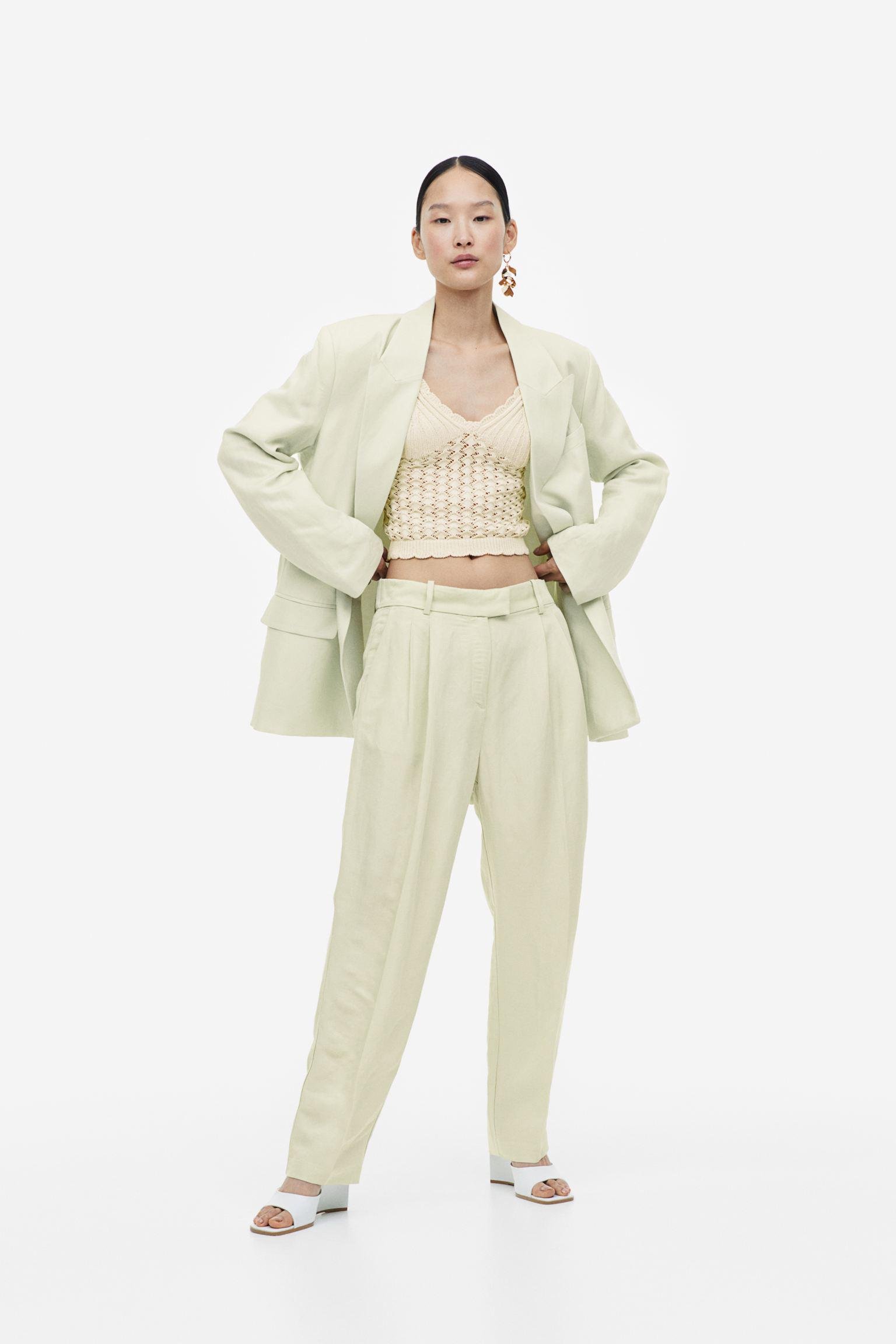 Штани H&M р. 34 Фісташковий (EEA29011141525)