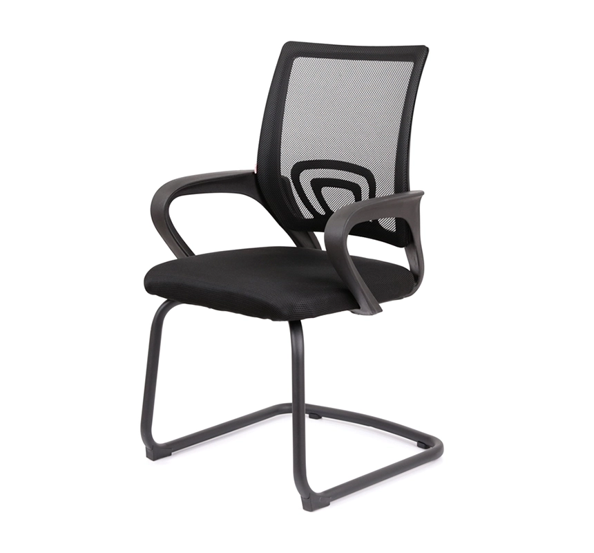 Крісло конференційне спинка сітка АКЛАС Тіто BL CF Чорний (000127622)