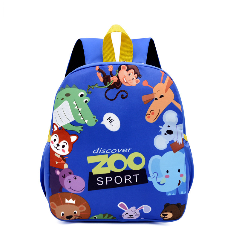 Рюкзак дошкольный Evo-Kids Small Zoo Sport Blue (2418-10 Blue Zoo Sport)