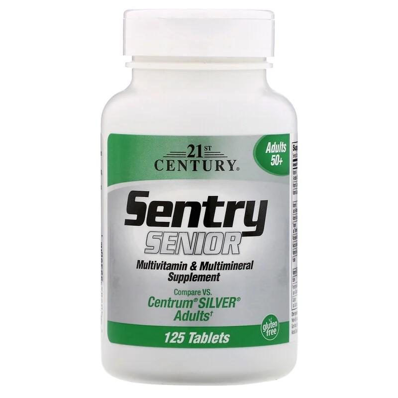 ᐉ Витамины 21st Century Sentry Senior Multivitamin & Multimineral ...