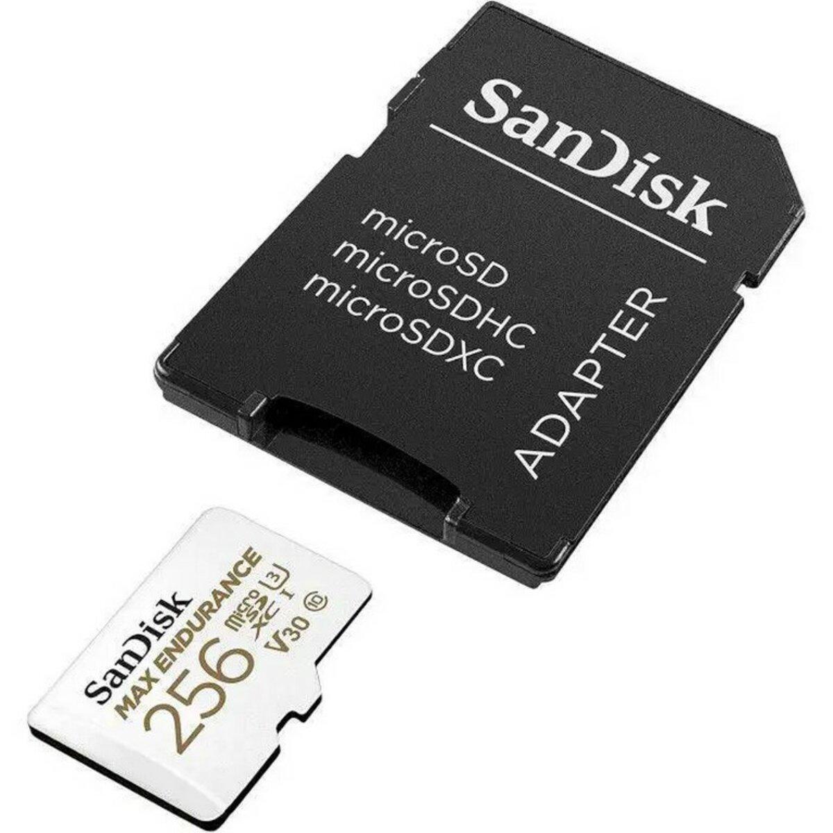 Карта пам'яті SanDisk MAX Endurance 256 Гб з SD адаптером (SDSQQVR-256G-GN6IA) - фото 3