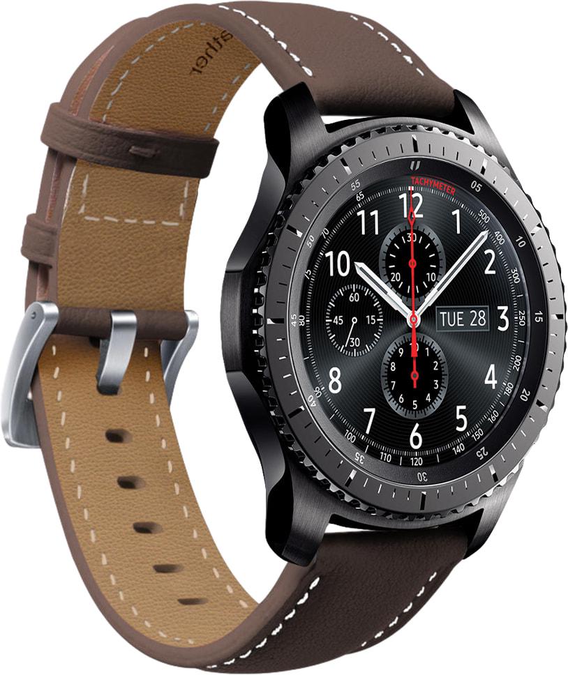 Ремешок кожаный Folsa для Samsung Gear S3 Dark Brown (31543-05) Ремешок кожаный Folsa для Samsung Gear S3 Dark Brown (31543-05)