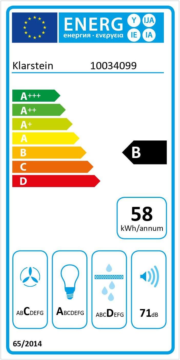 Вытяжка кухонная Zola 60 см,190 Вт 607 м3/ч LED настенная Черный - фото 9