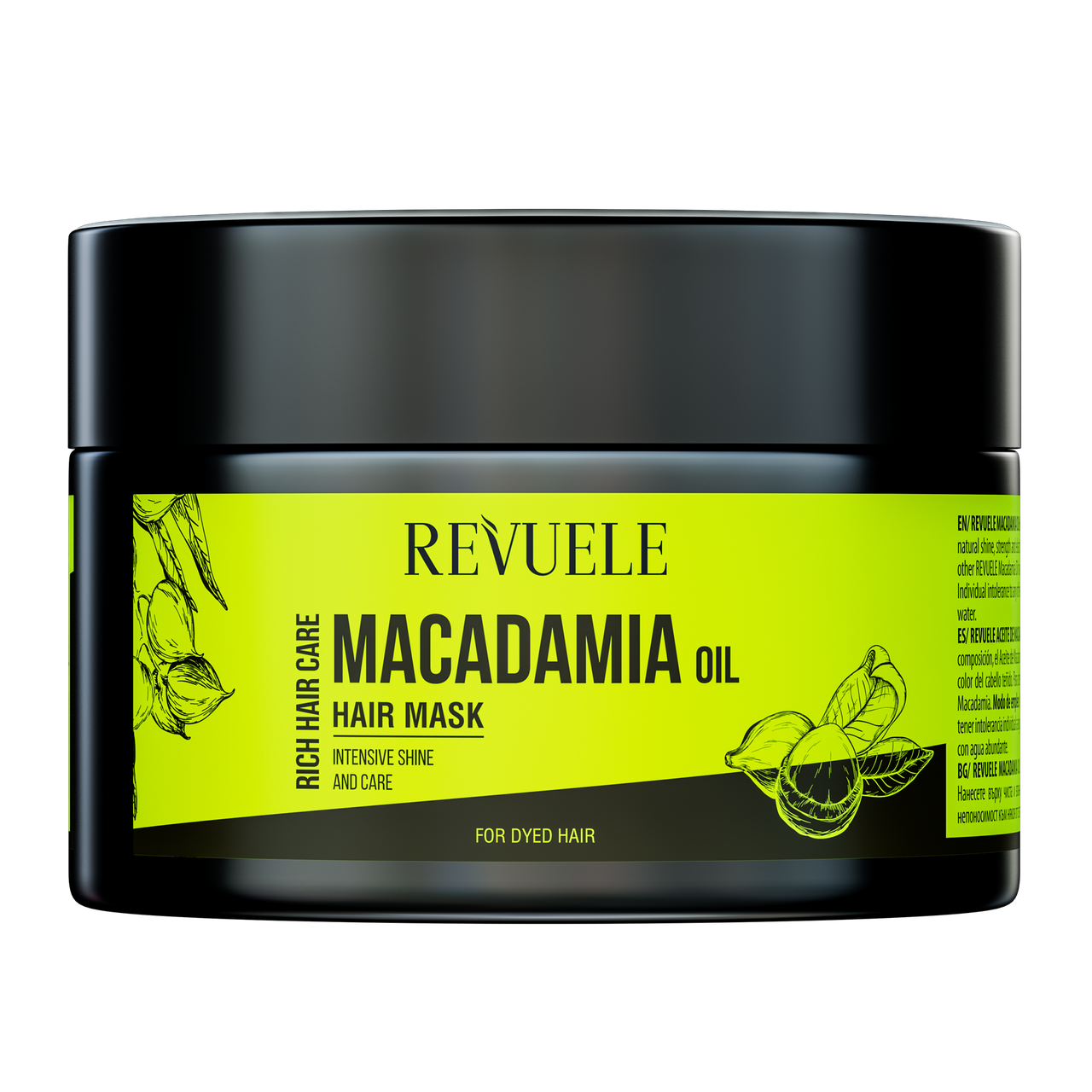 Маска для волос Revuele Rich Hair Care с маслом макадамии 360 мл