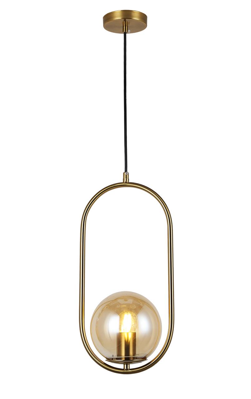 Подвесной светильник 91639-1 BRZ+BR Коричневый/Бронзовый