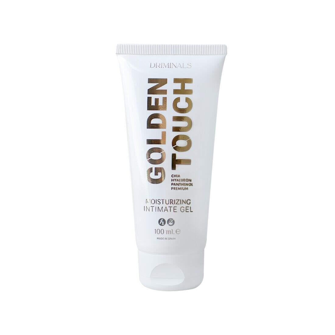 Гель-лубрикант екстразволожувальний Driminals Golden Touch водна основа гіалуронова кислота 100 мл (37990747)