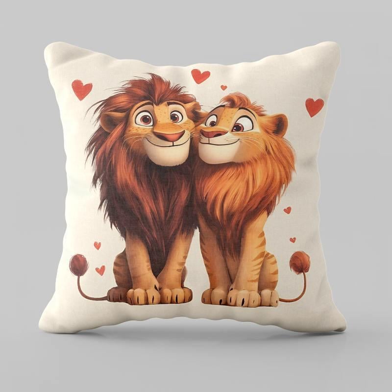 Подушка 3D левеки love 28944 50х50 см (5046347)