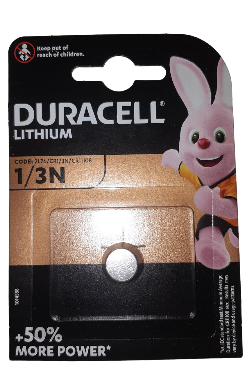 Дискова батарейка Duracell Lithium CR1/3N/2L76 3V (18598177)