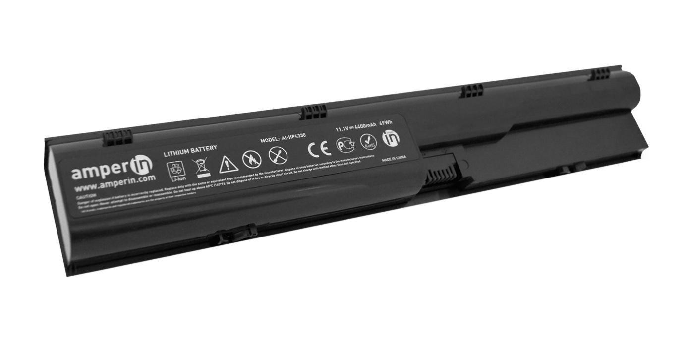 Аккумулятор для ноутбука Amperin HP Compaq AI-HP4330 ProBook 4330s 11.1V 4400 mAhr (013152)