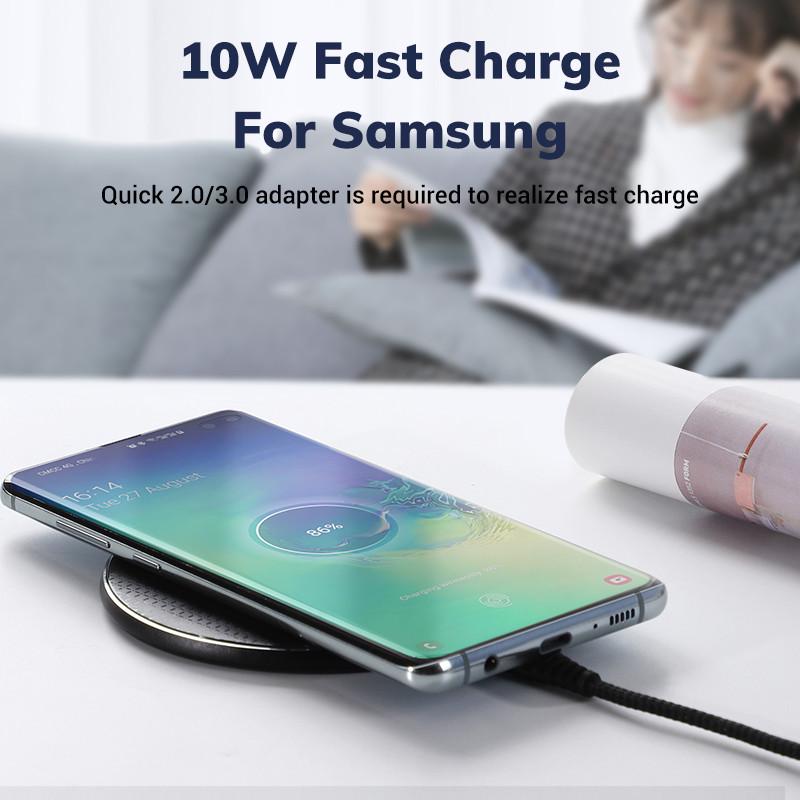 Беспроводное зарядное устройство Topk Wireless Charger B01W (1064917613) - фото 2