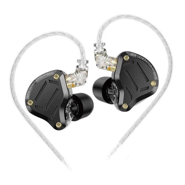 Наушники проводные Knowledge Zenith KZ ZS10 Pro 2 пятидрайверные без микрофона Black (31104317) Наушники проводные Knowledge Zenith KZ ZS10 Pro 2 пятидрайверные без микрофона Black (31104317)