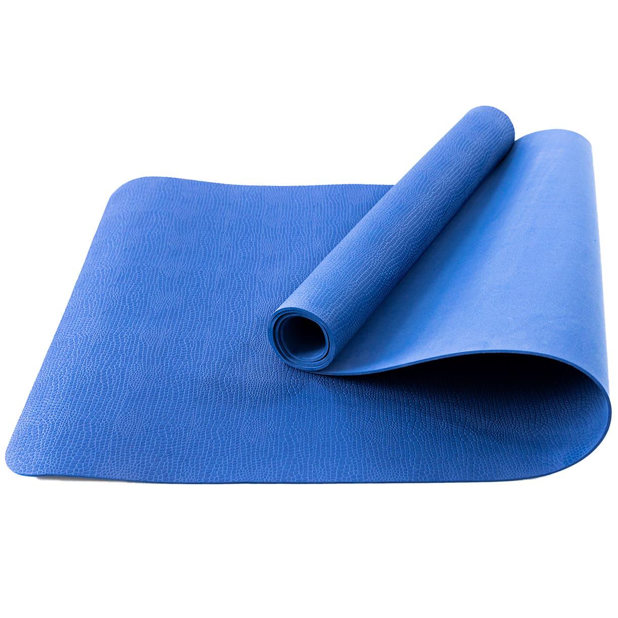 Килимок для фітнесу OSPORT Yoga Pro 3 мм Синій (OF-0088)